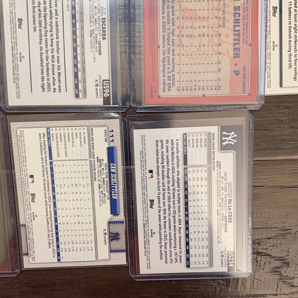 Don Mattingly Auto to 32 w Yankee Lot Baseball Sportscards Trading Panini 
Topps - Picture 6 of 15